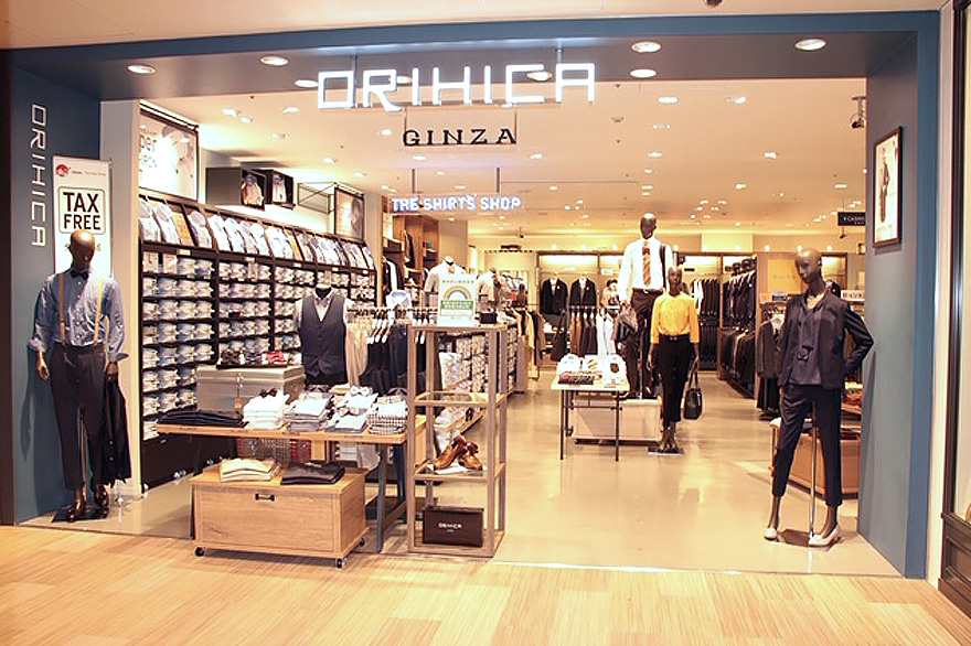 Orihica Ginza 店舗検索 マロニエゲート銀座 Marronnier Gate Ginza